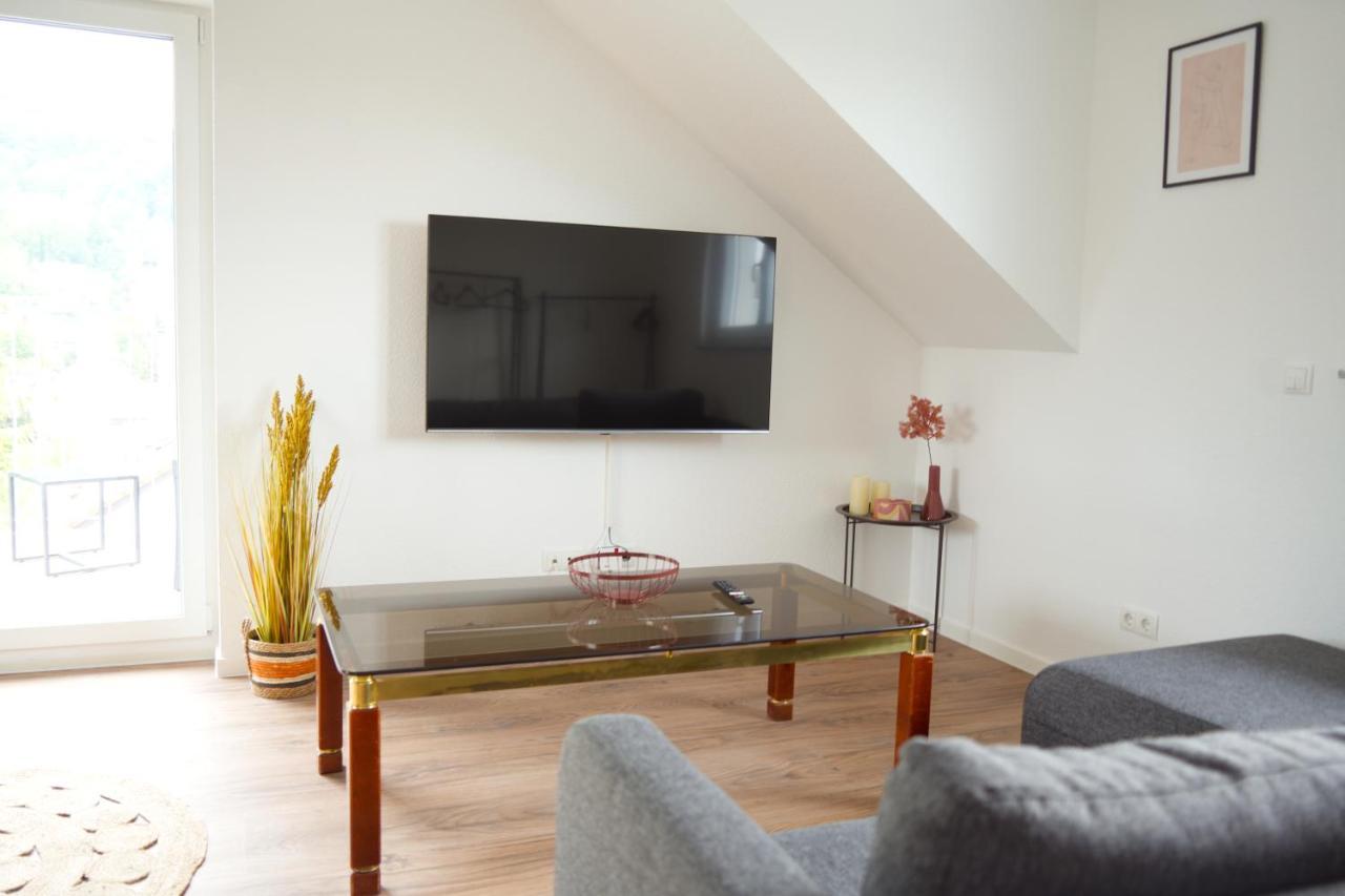 Exklusive Neubauwohnung Mit Wundervoller Aussicht Naehe Europapark Und Rulantica Burgheim 외부 사진