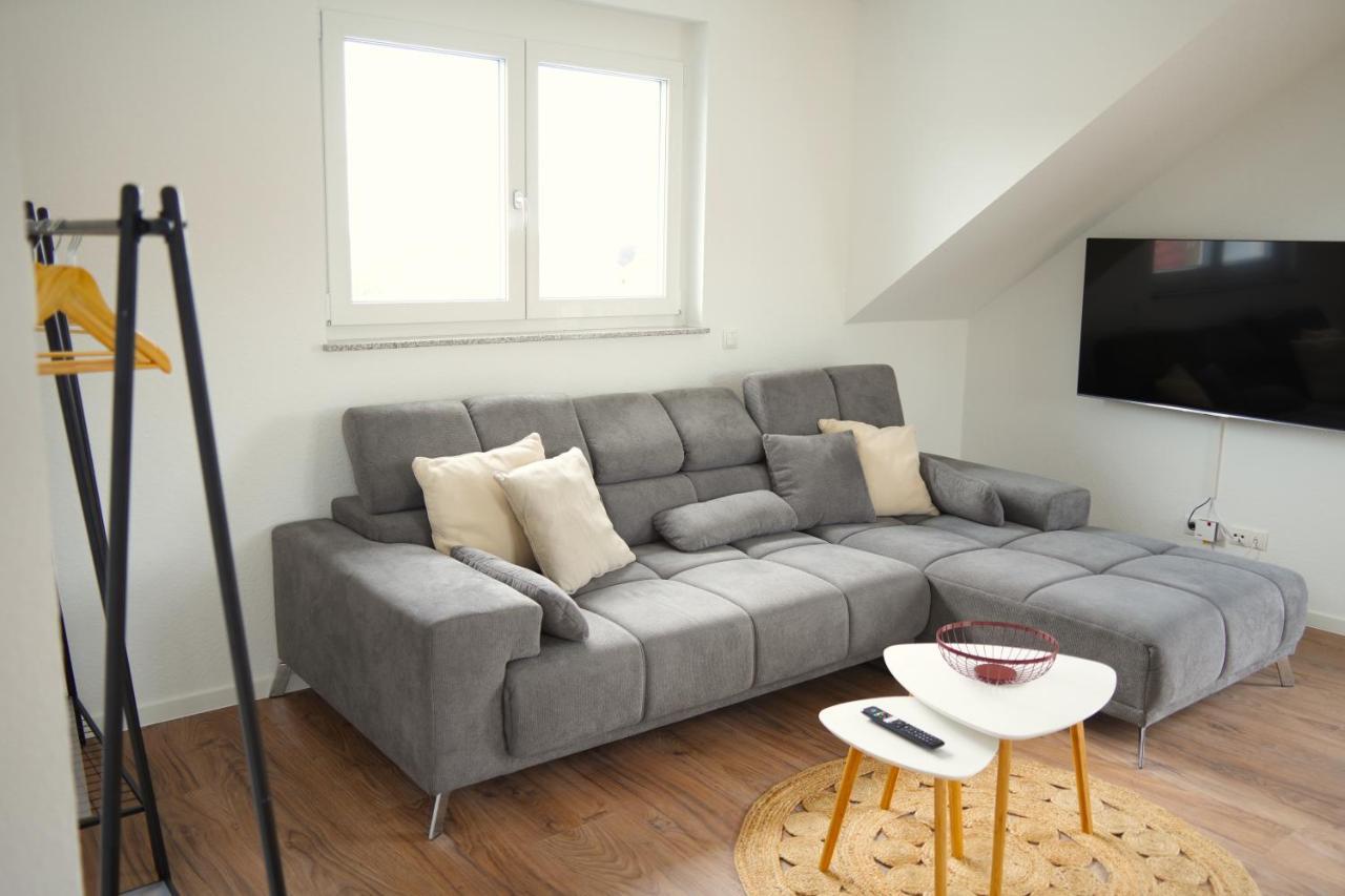 Exklusive Neubauwohnung Mit Wundervoller Aussicht Naehe Europapark Und Rulantica Burgheim 외부 사진