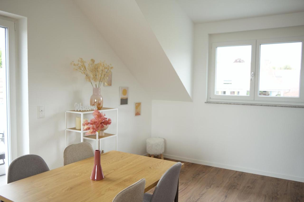 Exklusive Neubauwohnung Mit Wundervoller Aussicht Naehe Europapark Und Rulantica Burgheim 외부 사진